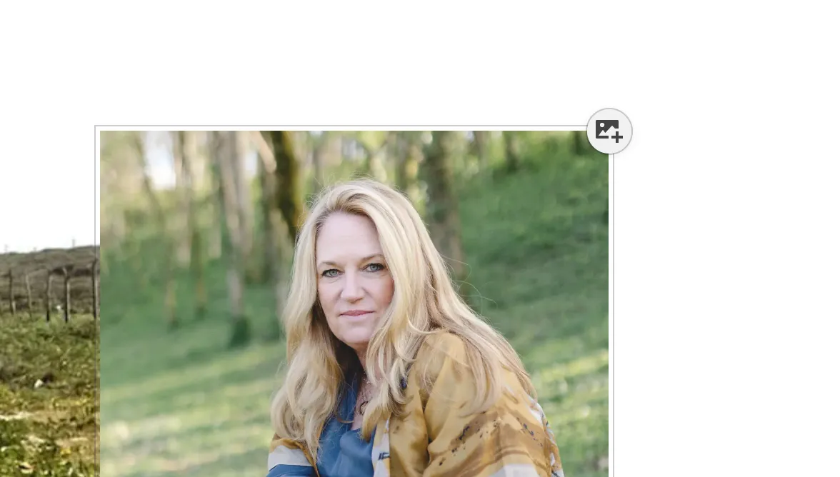 A screenshot of the Settings 'cog' that appears while hovering an image.